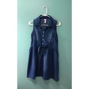 JUSTICE “Size 18” Blue Jean Denim Dress